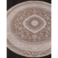 Турецкий ковер Armina 03874 Коричневый круг